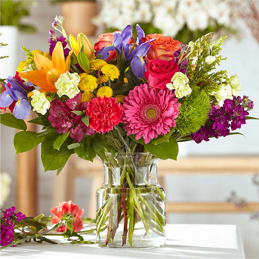 Bold & Bright – A Florist Original – DON'S FLORAL STUDIO, Leon IA