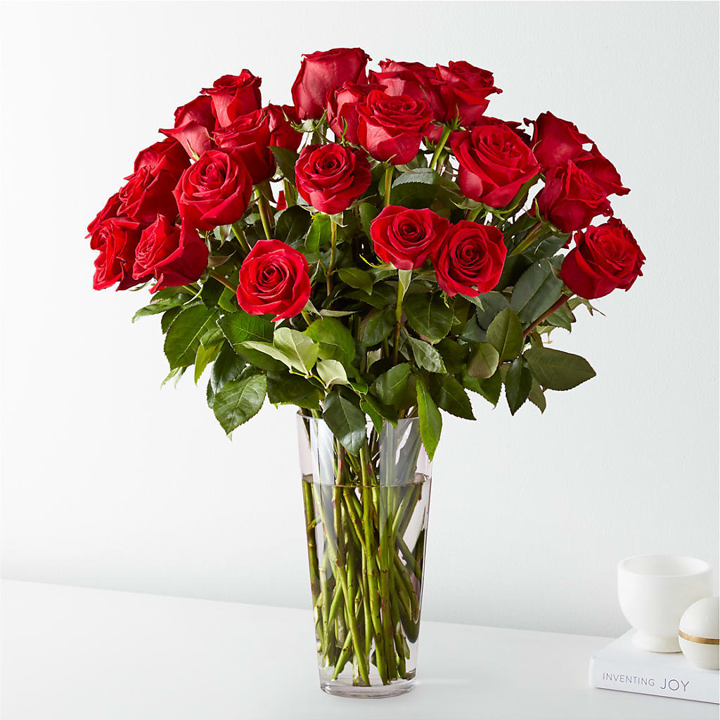 Long Stem Red Rose Bouquet – DON'S FLORAL STUDIO, Leon IA