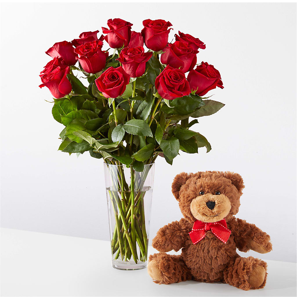 Romantic Long Stem Red Rose Bouquet Bundles – DON'S FLORAL STUDIO, Leon IA