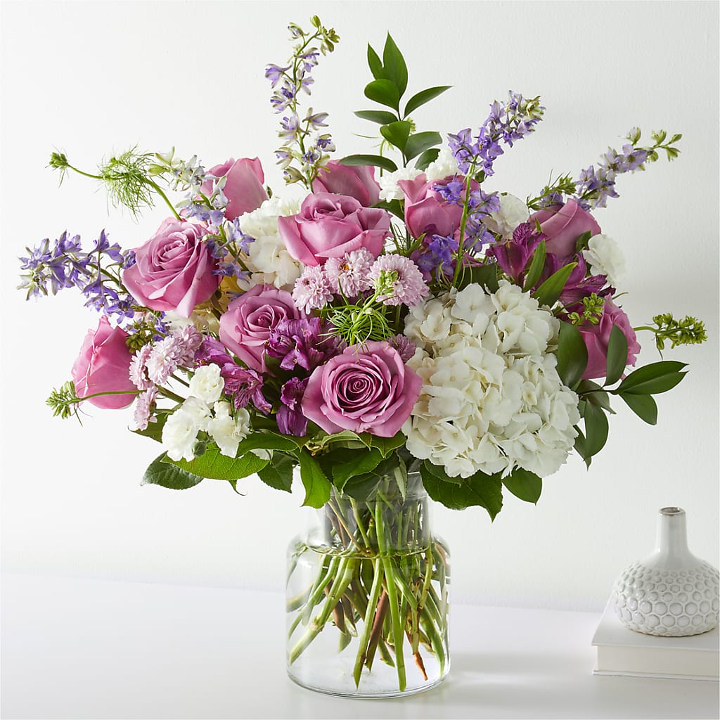 Violet Caress Bouquet – DON'S FLORAL STUDIO, Leon IA