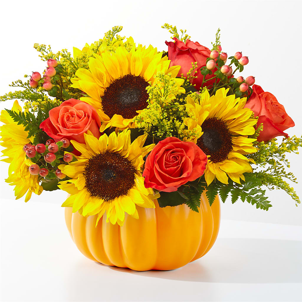 Pick of the Patch Pumpkin Bouquet – DON'S FLORAL STUDIO, Leon IA
