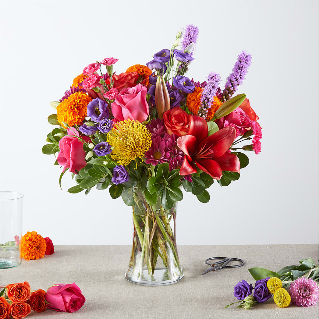 Feast of Color – A Florist Original – DON'S FLORAL STUDIO, Leon IA