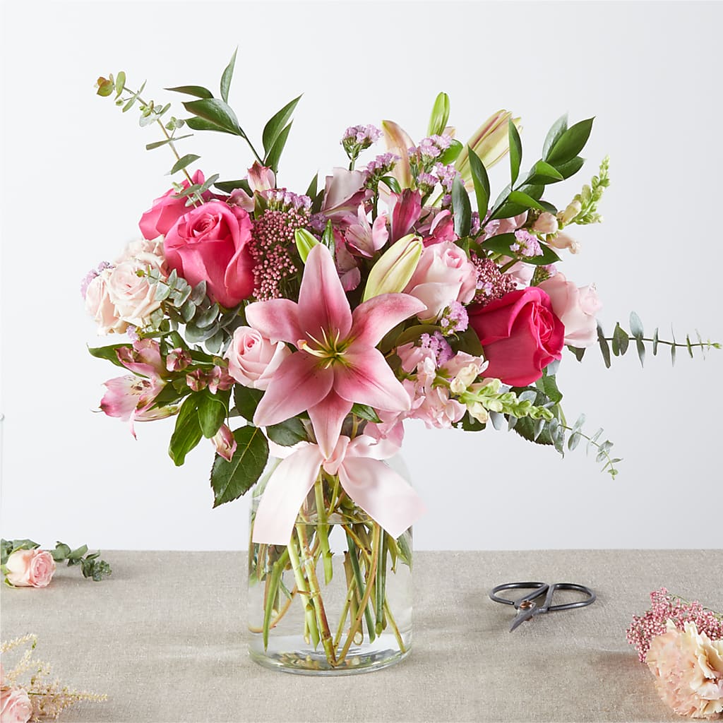 Pink Ribbon - A Florist Original – DON'S FLORAL STUDIO, Leon IA
