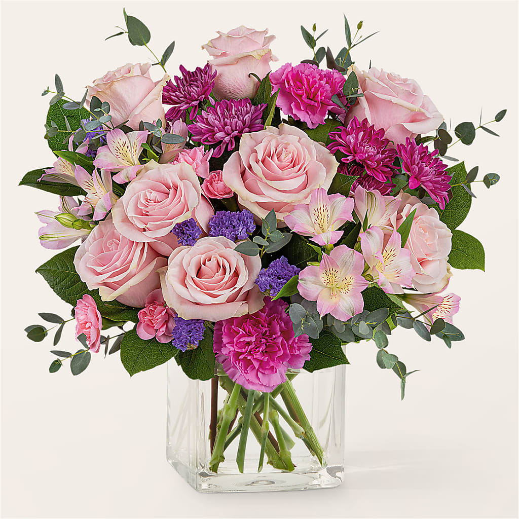 Rosy Radiance Bouquet – DON'S FLORAL STUDIO, Leon IA