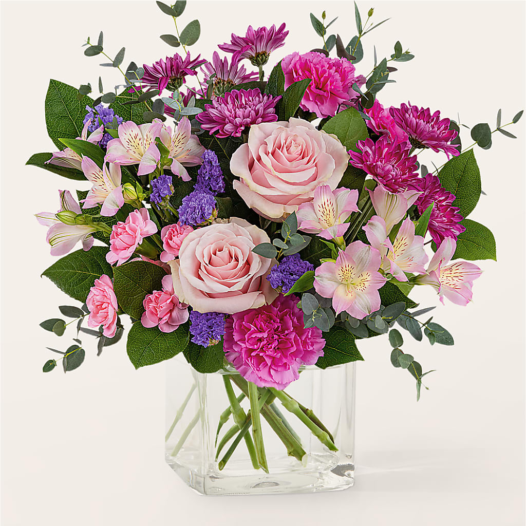 Rosy Radiance Bouquet – DON'S FLORAL STUDIO, Leon IA