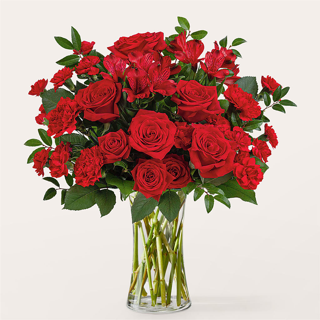 Brilliant Ruby Bouquet – DON'S FLORAL STUDIO, Leon IA