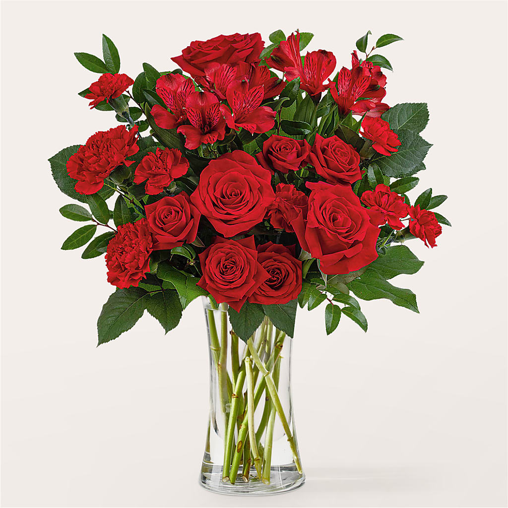 Brilliant Ruby Bouquet – DON'S FLORAL STUDIO, Leon IA