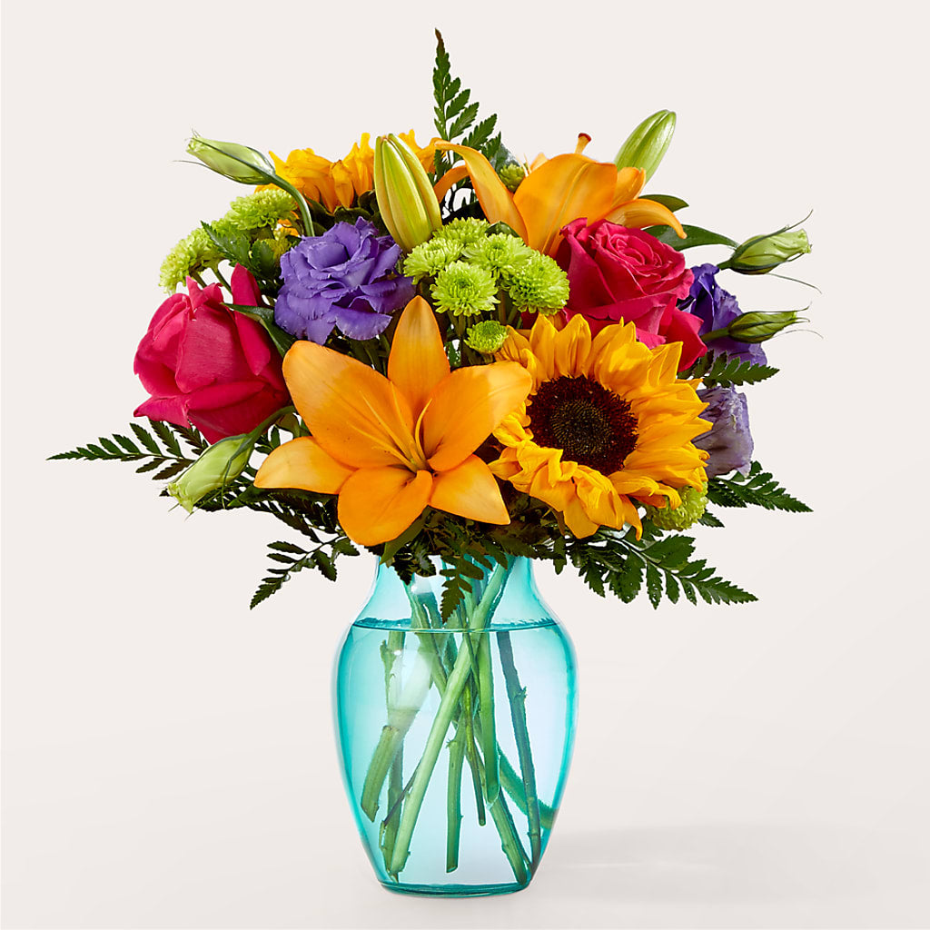 Double Rainbow Bouquet – DON'S FLORAL STUDIO, Leon IA