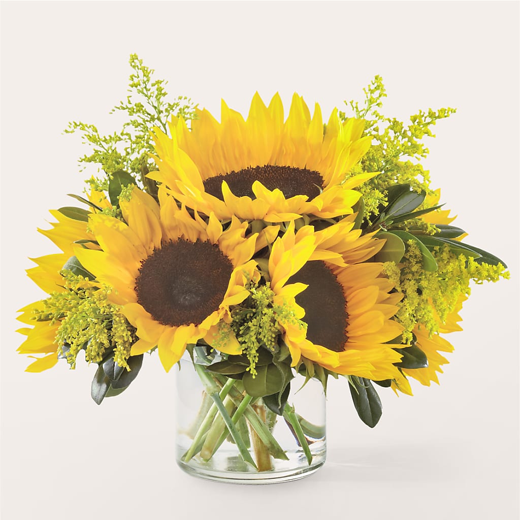 Beaming Sunflower Bouquet – DON'S FLORAL STUDIO, Leon IA