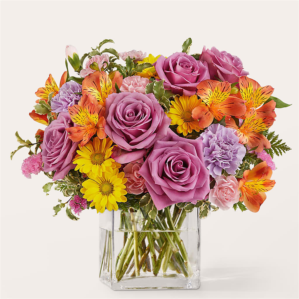 Shades of Happiness Bouquet – DON'S FLORAL STUDIO, Leon IA