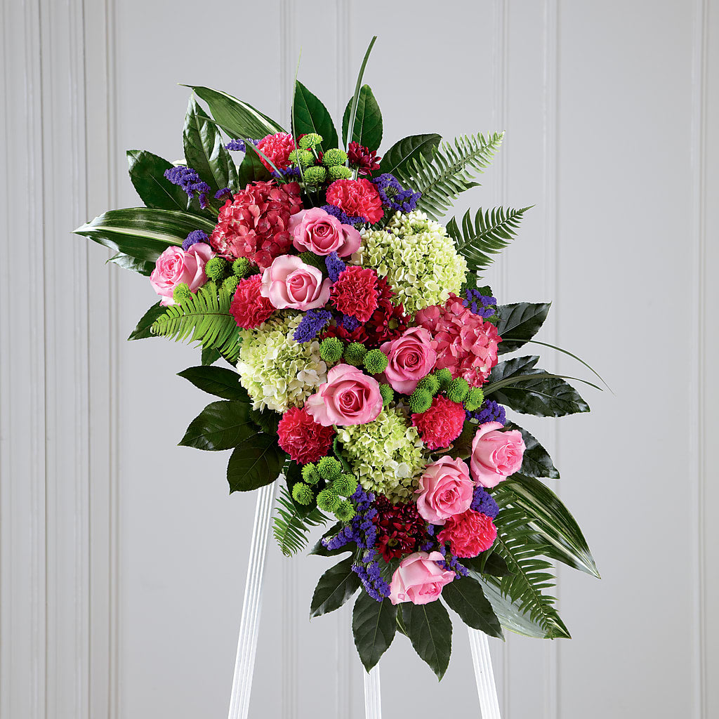 Refreshing Mix Standing Spray – DON'S FLORAL STUDIO, Leon IA