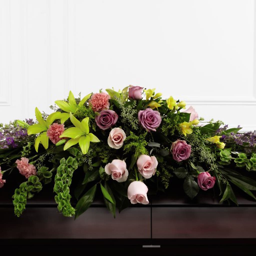 Forever Beloved Casket Spray – DON'S FLORAL STUDIO, Leon IA