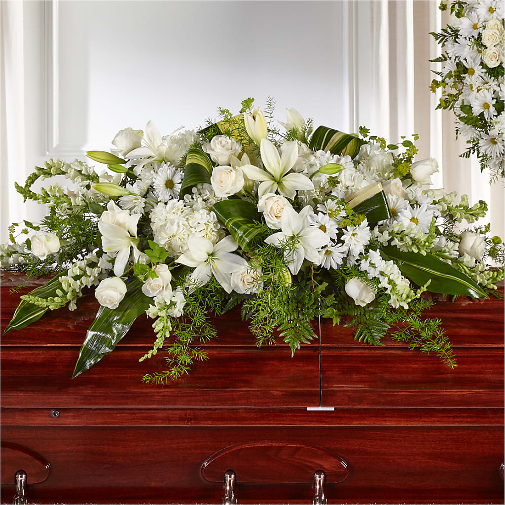 Abundance Casket Spray – DON'S FLORAL STUDIO, Leon IA