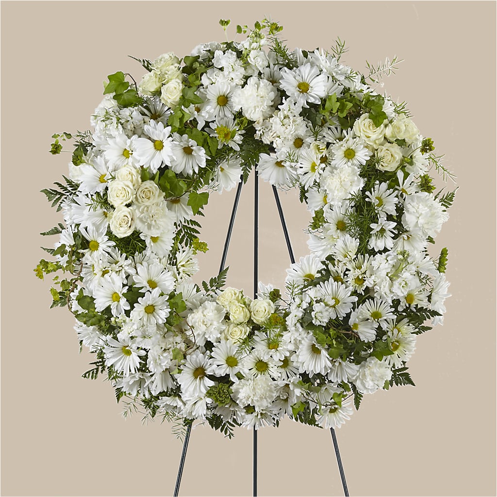 Faithful Wishes Wreath – DON'S FLORAL STUDIO, Leon IA