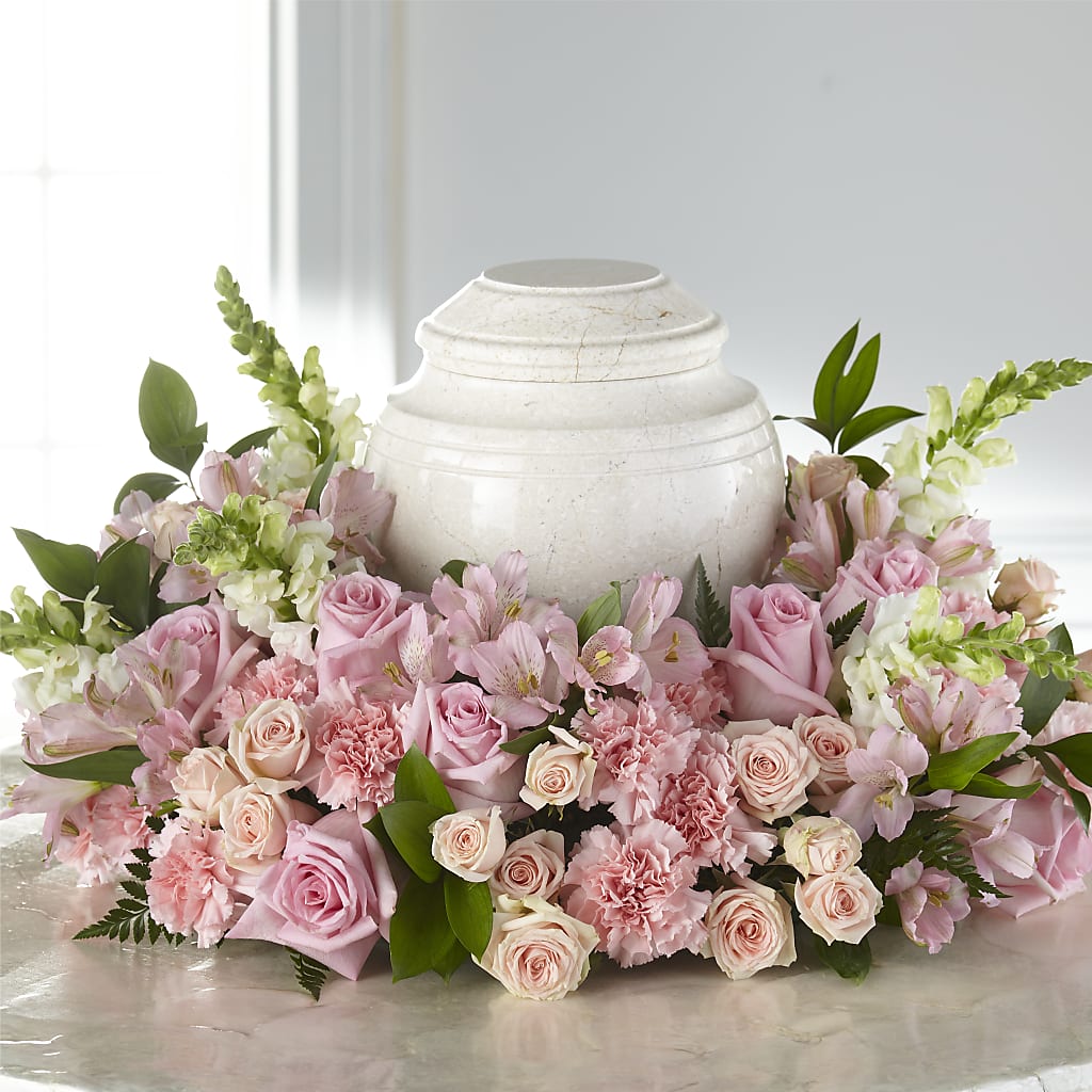 Blooms of Hope Cremation Adornment – DON'S FLORAL STUDIO, Leon IA
