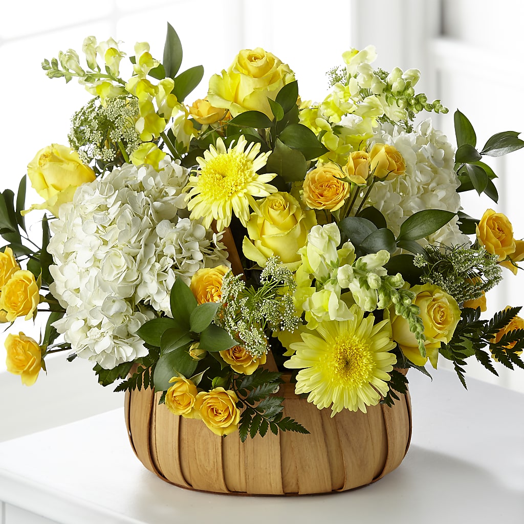 Rustic Remembrance Basket – DON'S FLORAL STUDIO, Leon IA