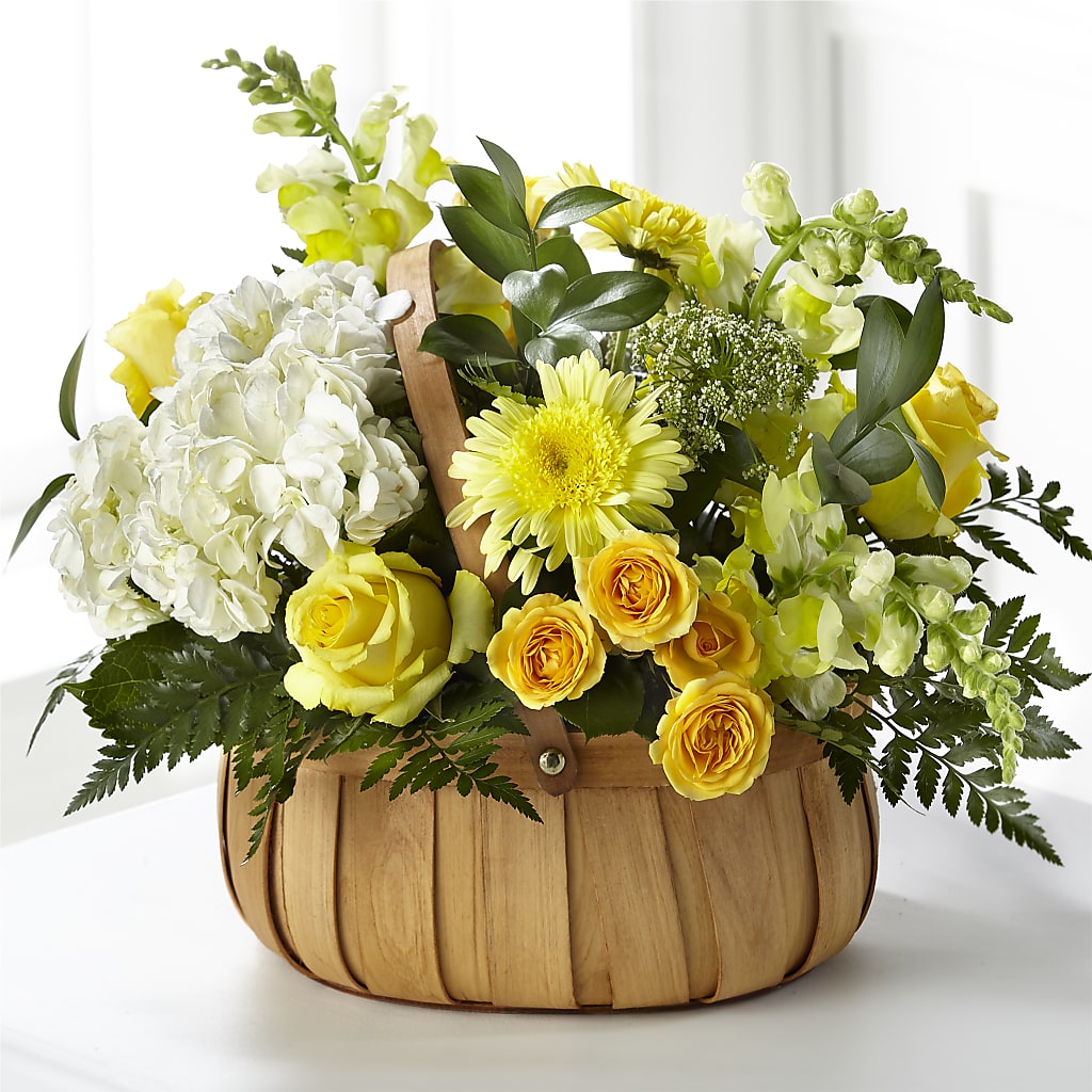 Rustic Remembrance Basket – DON'S FLORAL STUDIO, Leon IA