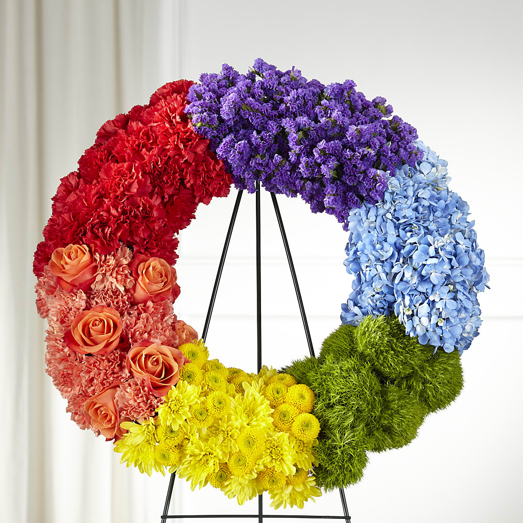 Circle of Love Wreath – DON'S FLORAL STUDIO, Leon IA