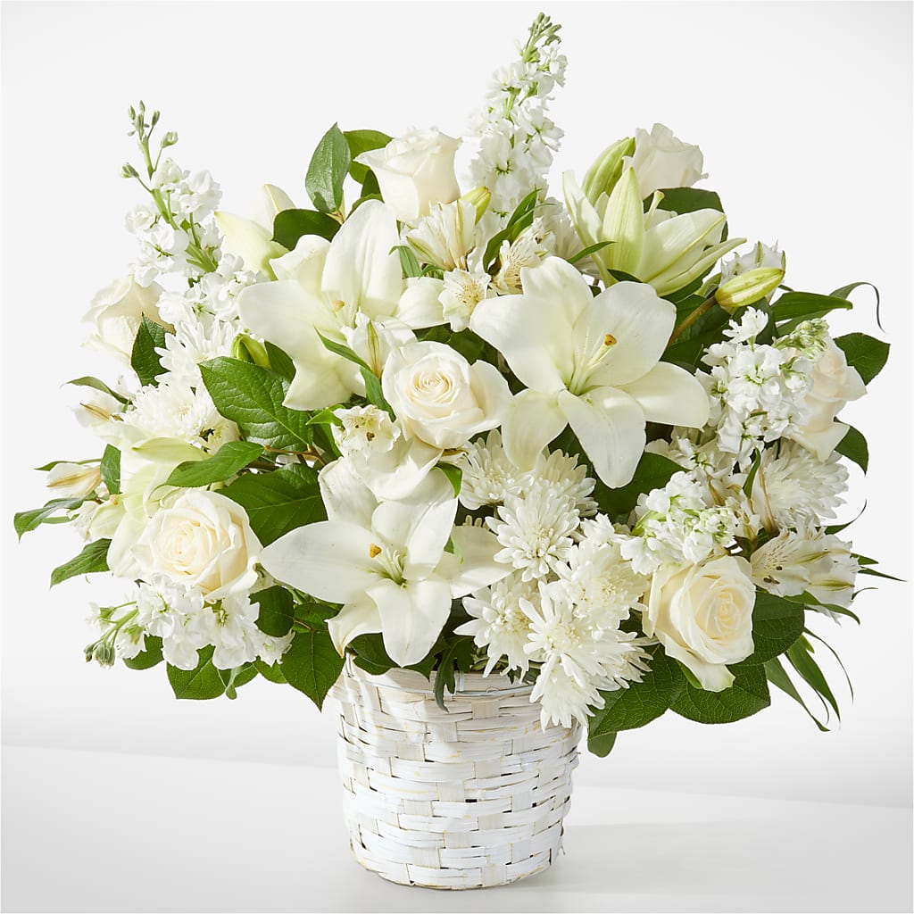 Peaceful Reflections Arrangement – DON'S FLORAL STUDIO, Leon IA