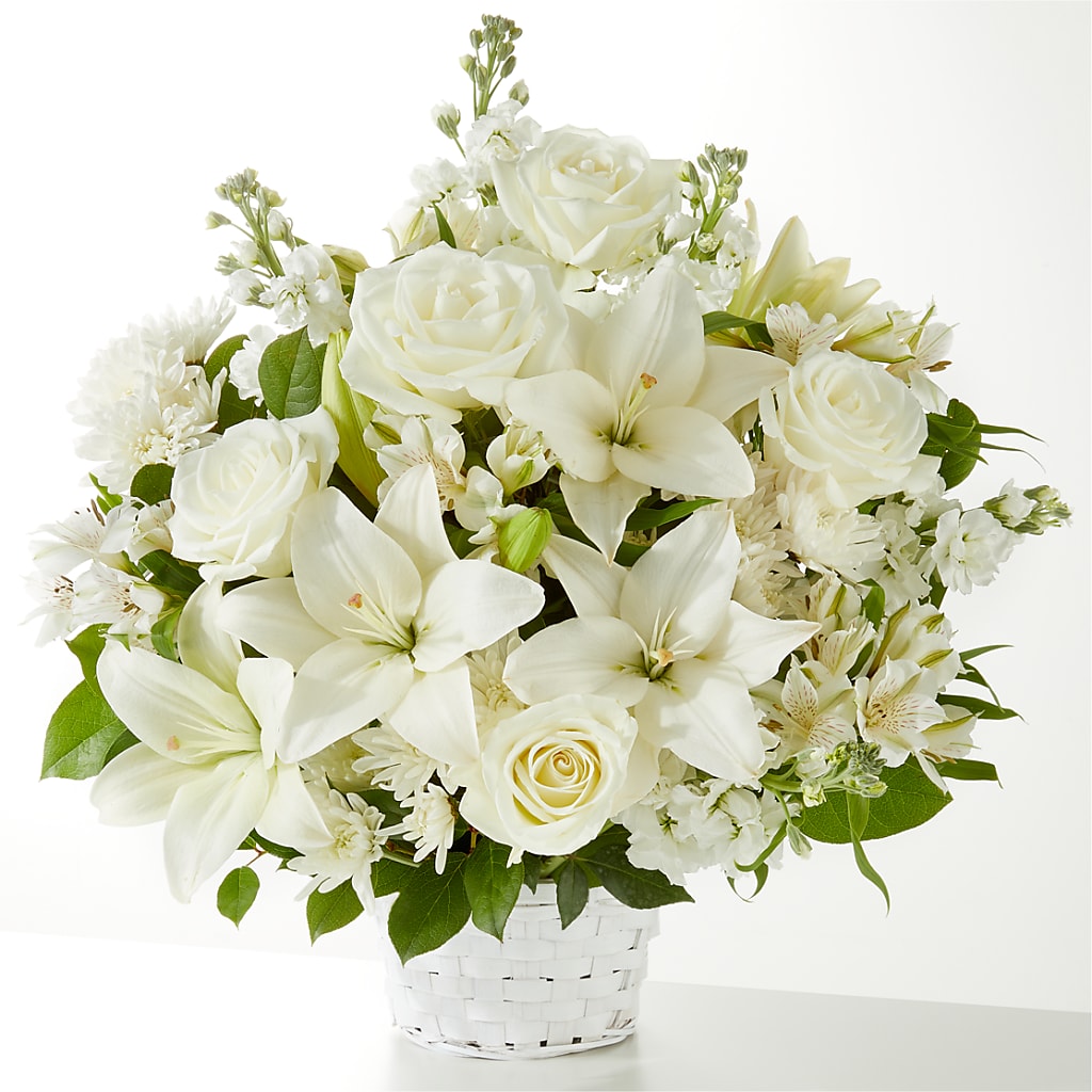 Peaceful Reflections Arrangement – DON'S FLORAL STUDIO, Leon IA