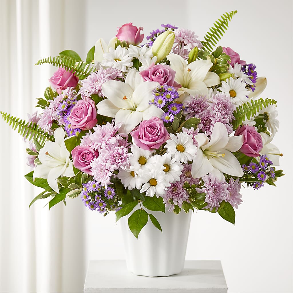 Warmest Thoughts Tabletop Basket – DON'S FLORAL STUDIO, Leon IA