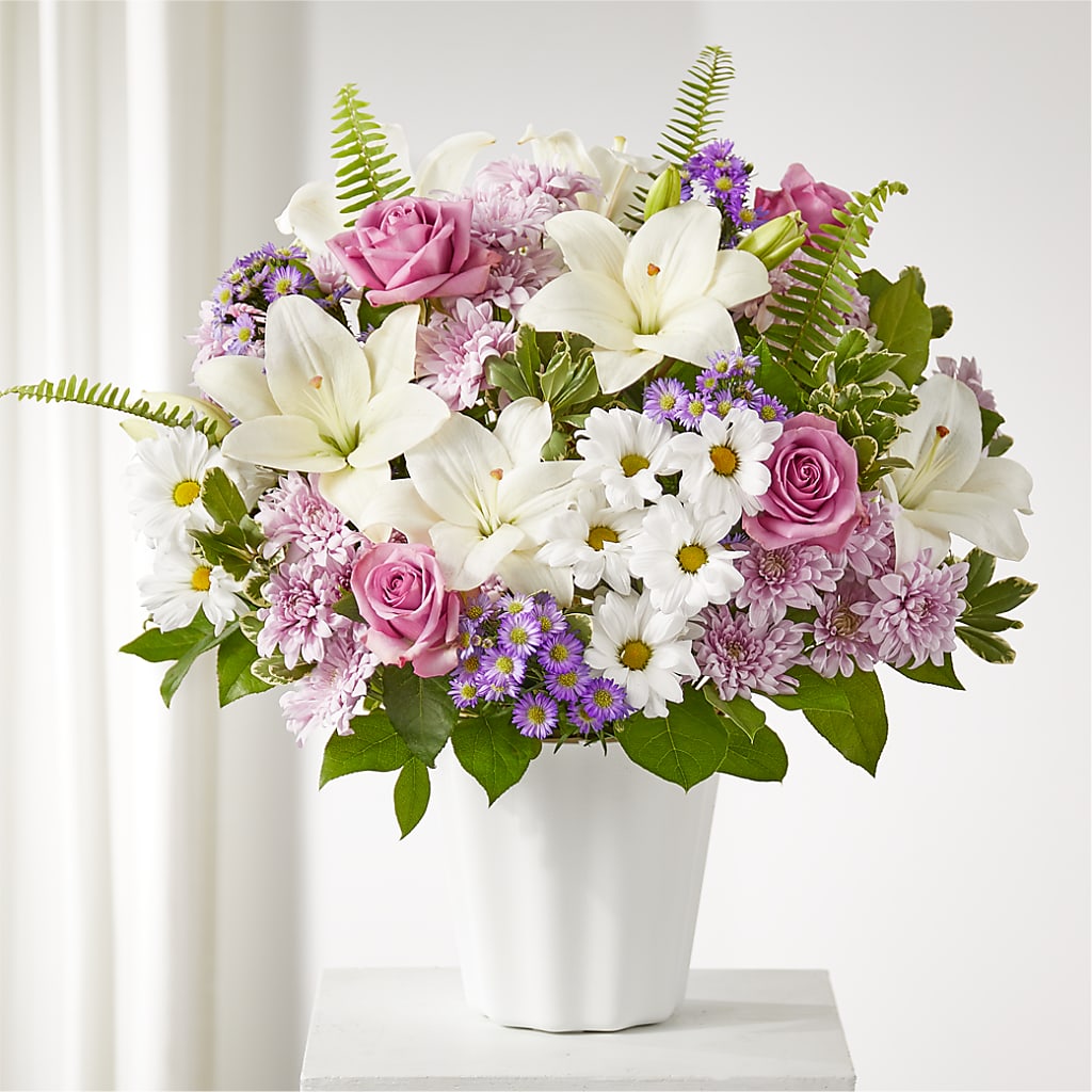 Warmest Thoughts Tabletop Basket – DON'S FLORAL STUDIO, Leon IA