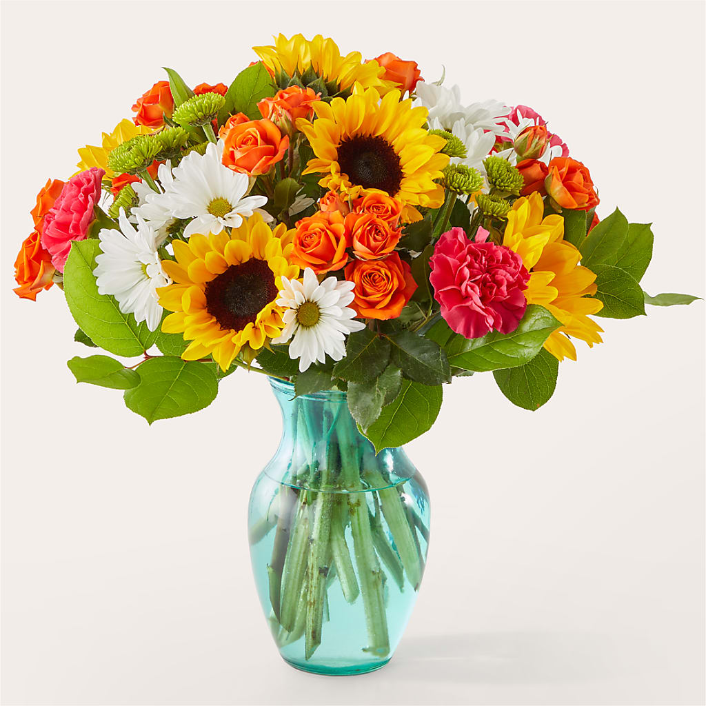 Sun-drenched Blooms Bouquet – DON'S FLORAL STUDIO, Leon IA