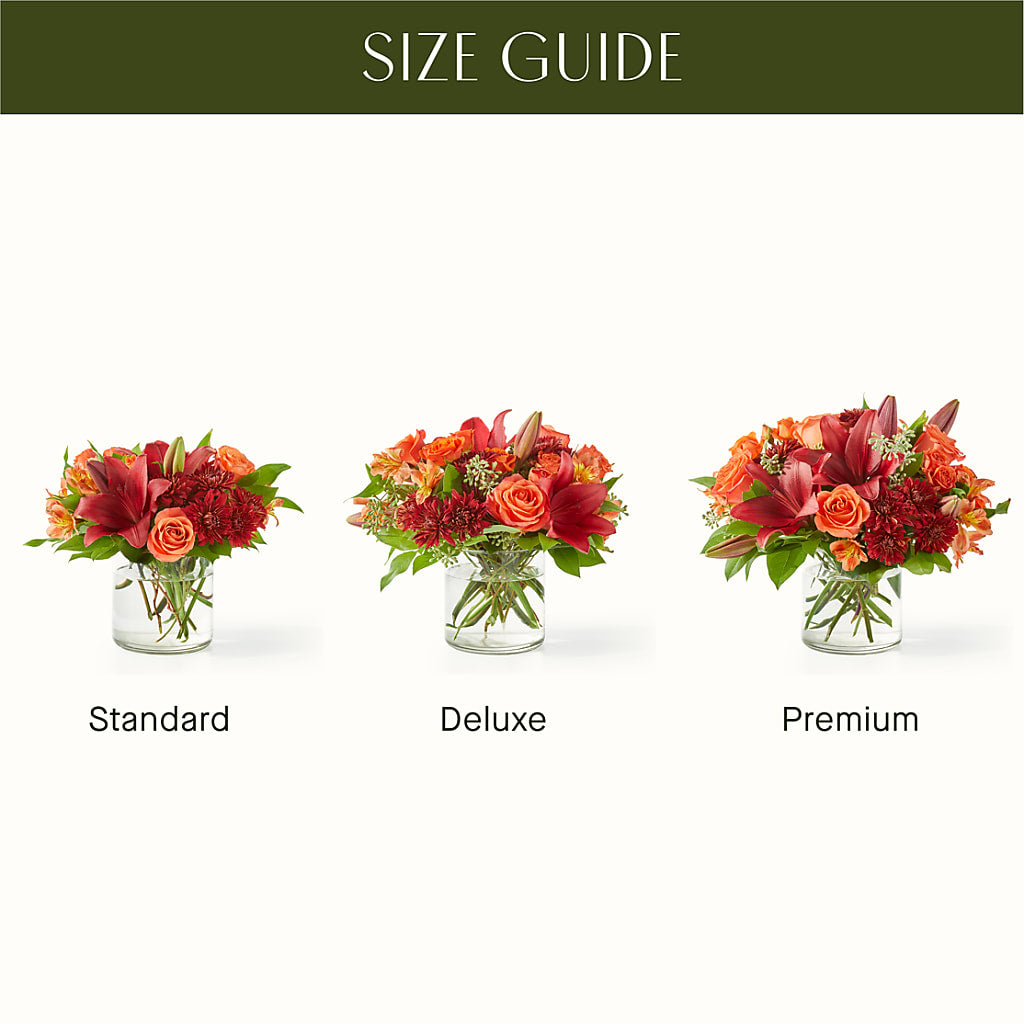 Crimson Leaves Bouquet – DON'S FLORAL STUDIO, Leon IA