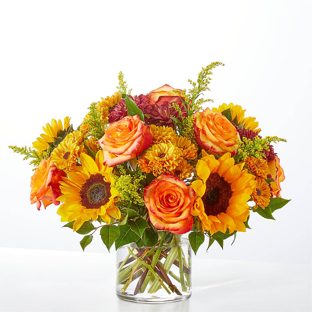 Flannel Scarf Bouquet – DON'S FLORAL STUDIO, Leon IA