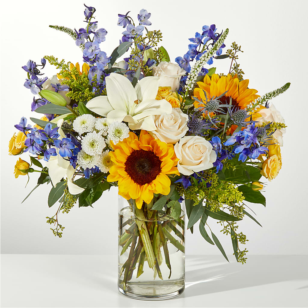 Wonderfully Sunny Bouquet – DON'S FLORAL STUDIO, Leon IA