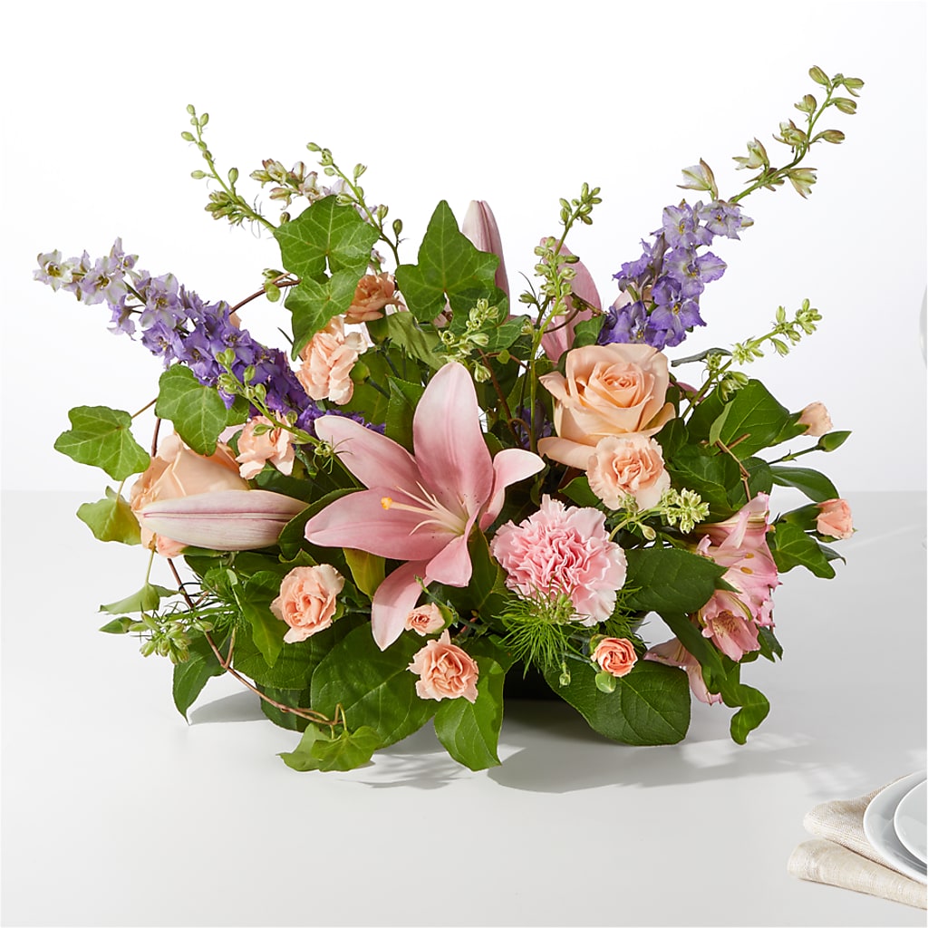 Blossom Time Centerpiece – DON'S FLORAL STUDIO, Leon IA