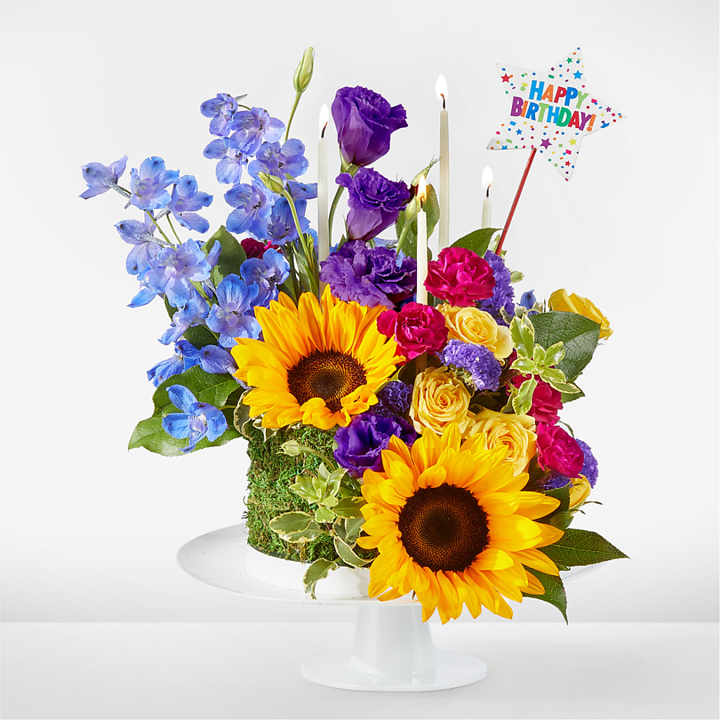 Star of the Day Floral Cake – DON'S FLORAL STUDIO, Leon IA