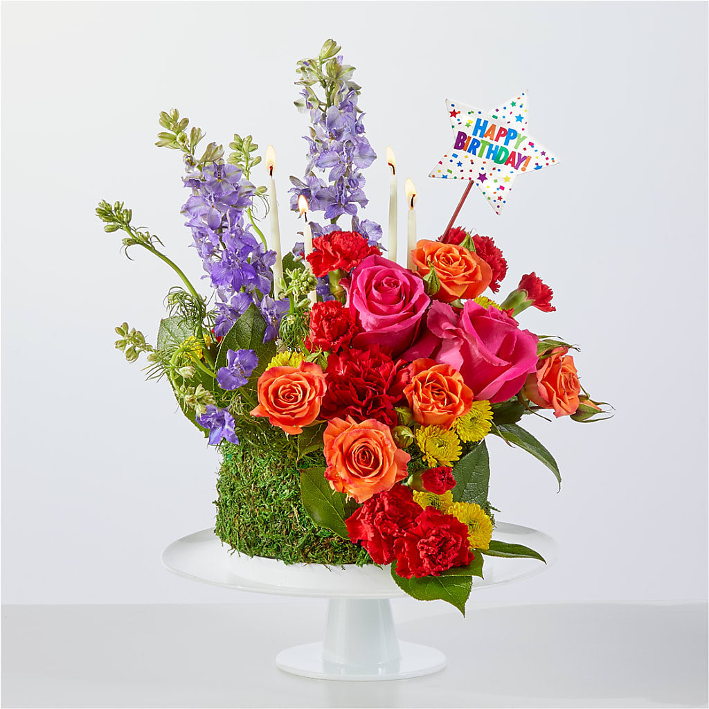 Best Year Yet Floral Cake – DON'S FLORAL STUDIO, Leon IA