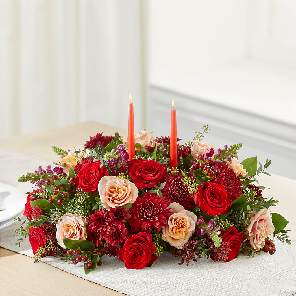 Most Thankful Centerpiece – DON'S FLORAL STUDIO, Leon IA