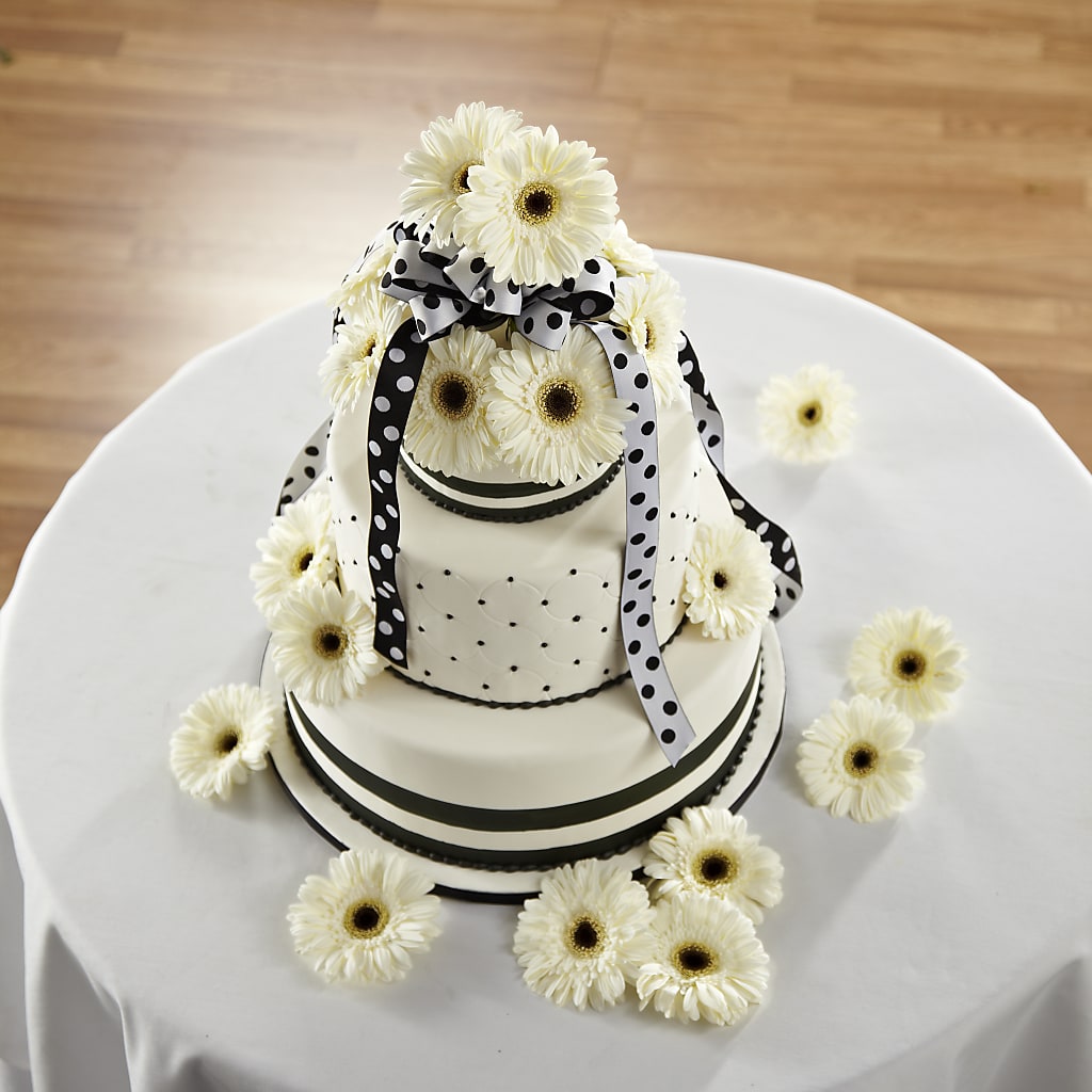 Simple Sophistication Cake Décor – DON'S FLORAL STUDIO, Leon IA