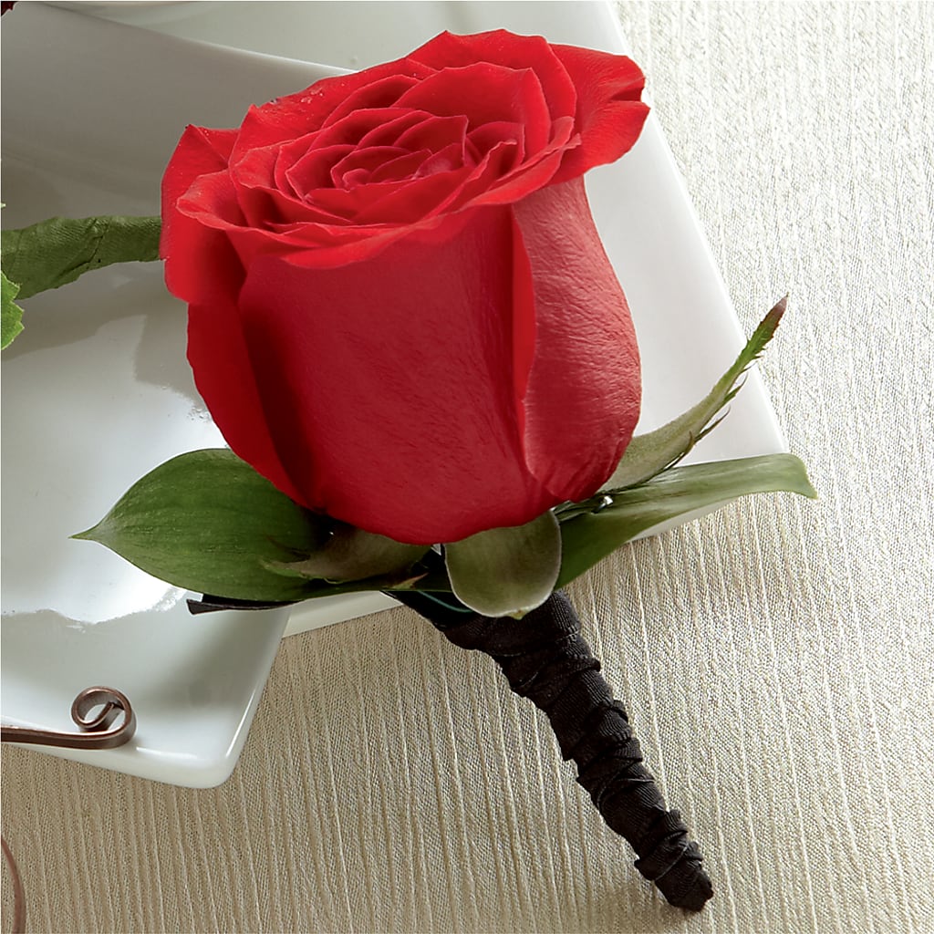 Red Rose Boutonniere – DON'S FLORAL STUDIO, Leon IA