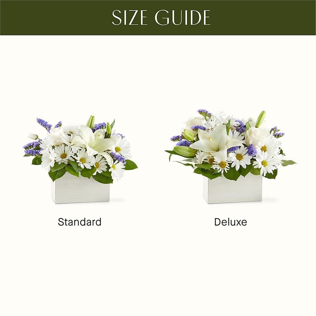 Beyond Blue Box Bouquet – DON'S FLORAL STUDIO, Leon IA