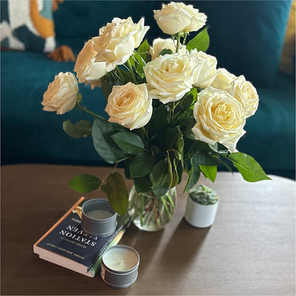 Long Stem Yellow Rose Bouquet – DON'S FLORAL STUDIO, Leon IA