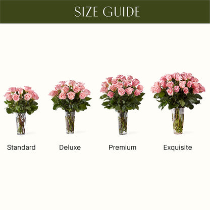 Long Stem Pink Rose Bouquet – DON'S FLORAL STUDIO, Leon IA