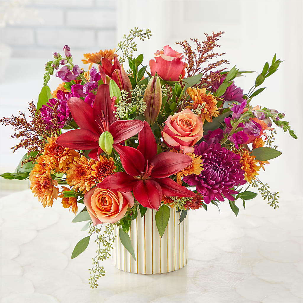 Burgundy Landscape Bouquet – DON'S FLORAL STUDIO, Leon IA