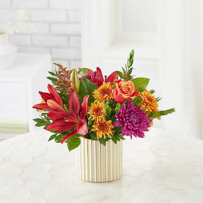 Burgundy Landscape Bouquet – DON'S FLORAL STUDIO, Leon IA