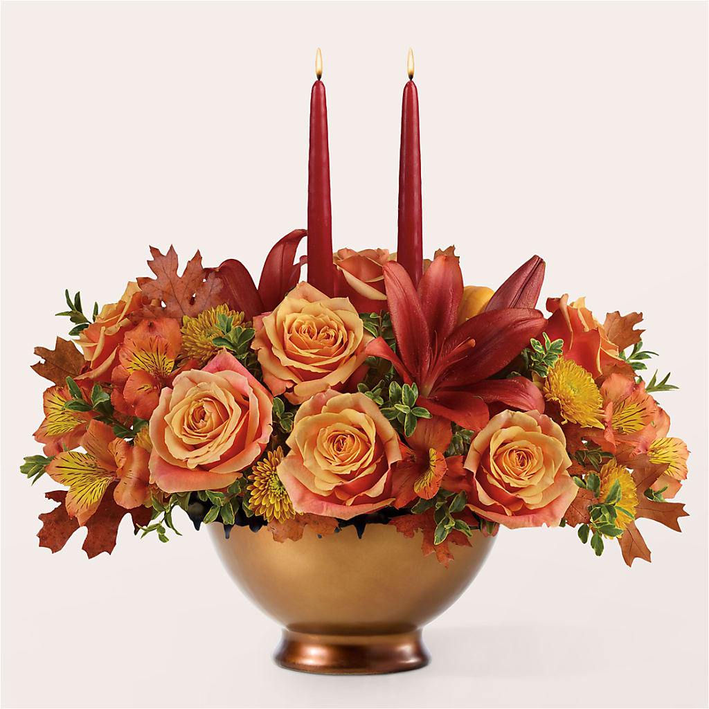 Harvest Table Centerpiece – DON'S FLORAL STUDIO, Leon IA