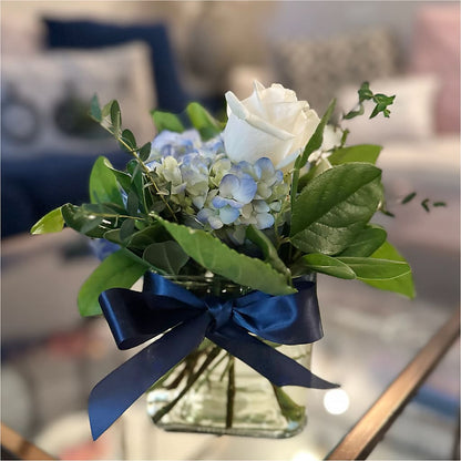 Sky Blue Delight Bouquet – DON'S FLORAL STUDIO, Leon IA