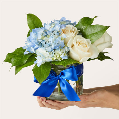 Sky Blue Delight Bouquet – DON'S FLORAL STUDIO, Leon IA