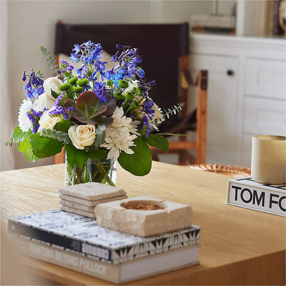 Cerulean Waves Bouquet – DON'S FLORAL STUDIO, Leon IA
