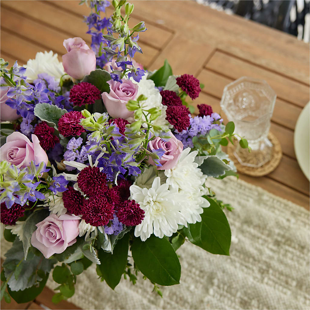 Violet Frost Bouquet – DON'S FLORAL STUDIO, Leon IA