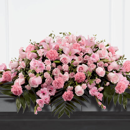 Garden of Comfort Casket Spray (Standard) – DON'S FLORAL STUDIO, Leon IA