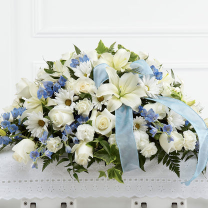 Tender Treasure Casket Spray – DON'S FLORAL STUDIO, Leon IA