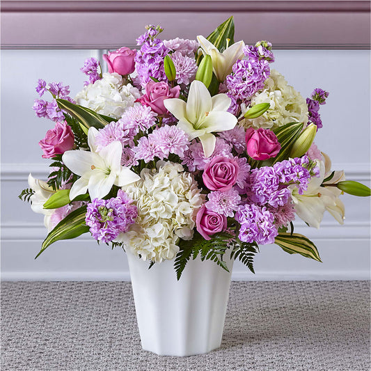 Heaven Sent Floor Basket – DON'S FLORAL STUDIO, Leon IA