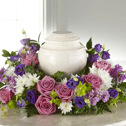 Blooming Sympathy Cremation Adornment – DON'S FLORAL STUDIO, Leon IA
